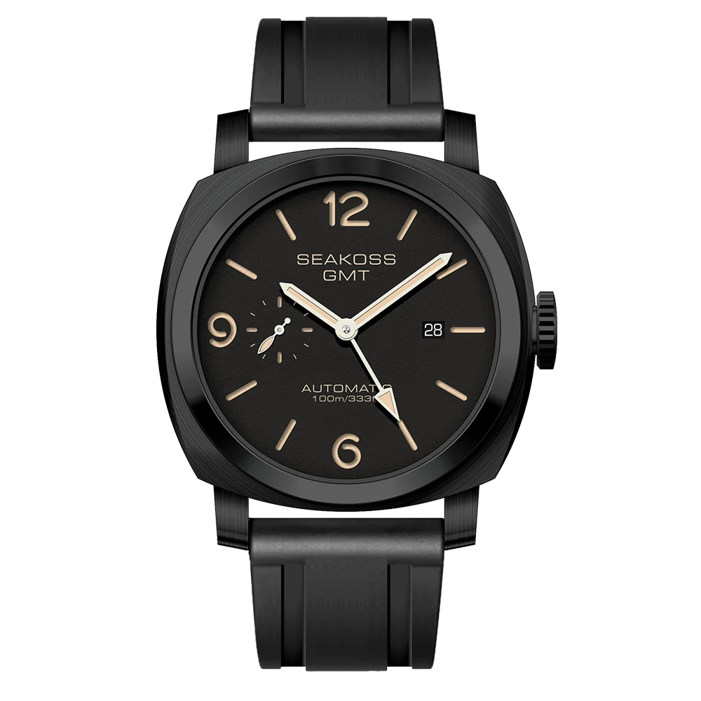 GMT Automatic Diver Watch – Sapphire Glass & Luminous Dial