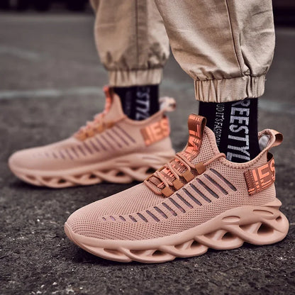 LIGHTWEIGHT BREATHABLE STREET SNEAKERS
