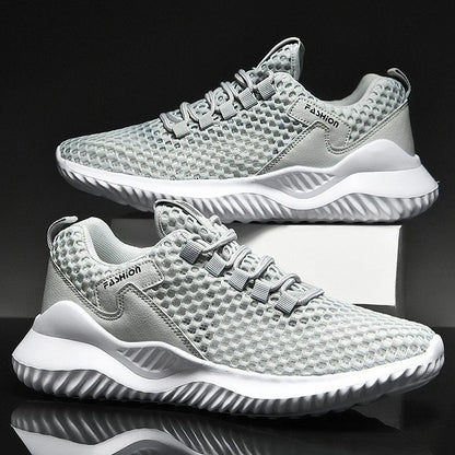 Men’s Breathable Mesh Summer Loafers – Lightweight Casual Walking Shoes