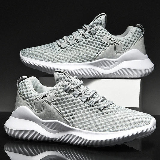 Men’s Breathable Mesh Summer Loafers – Lightweight Casual Walking Shoes