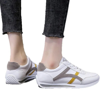 Men’s Versatile Knit Running Sneakers – Comfortable Flat Sole Sports Shoes
