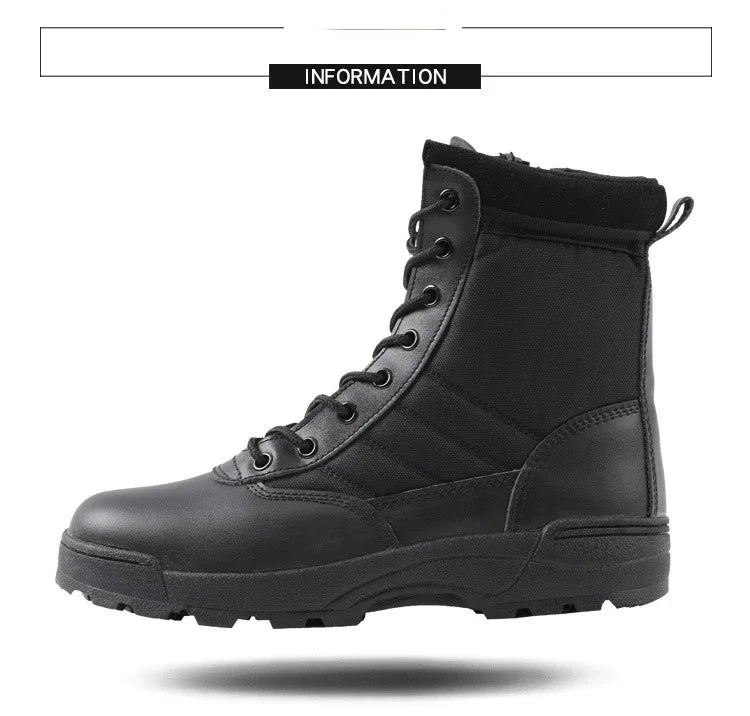 Men’s Outdoor Desert Boots – Anti-Slip Ankle Work & Hiking Shoes