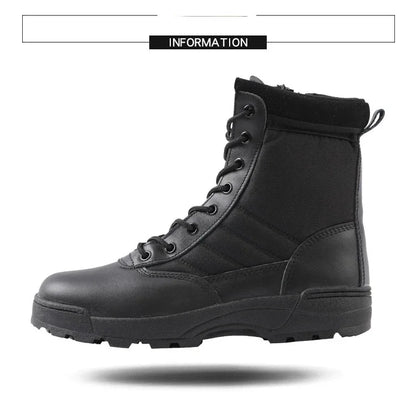 Men’s Outdoor Desert Boots – Anti-Slip Ankle Work & Hiking Shoes