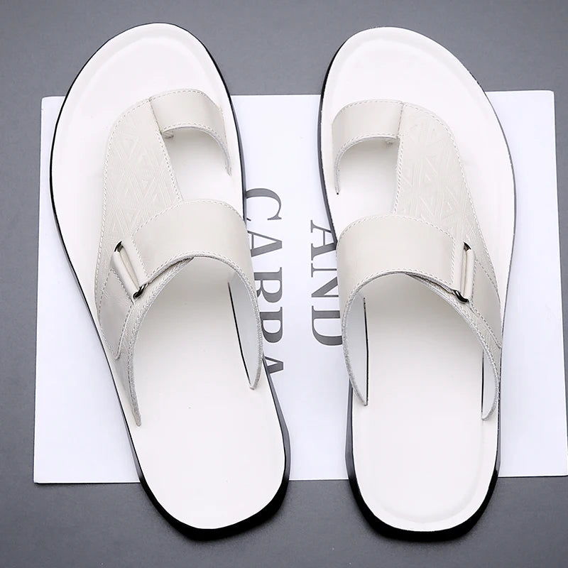 Premium Soft Sole Men’s Sandals with Minimal Summer Comfort Design