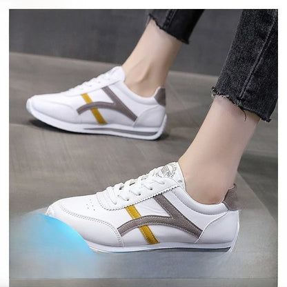 Men’s Versatile Knit Running Sneakers – Comfortable Flat Sole Sports Shoes
