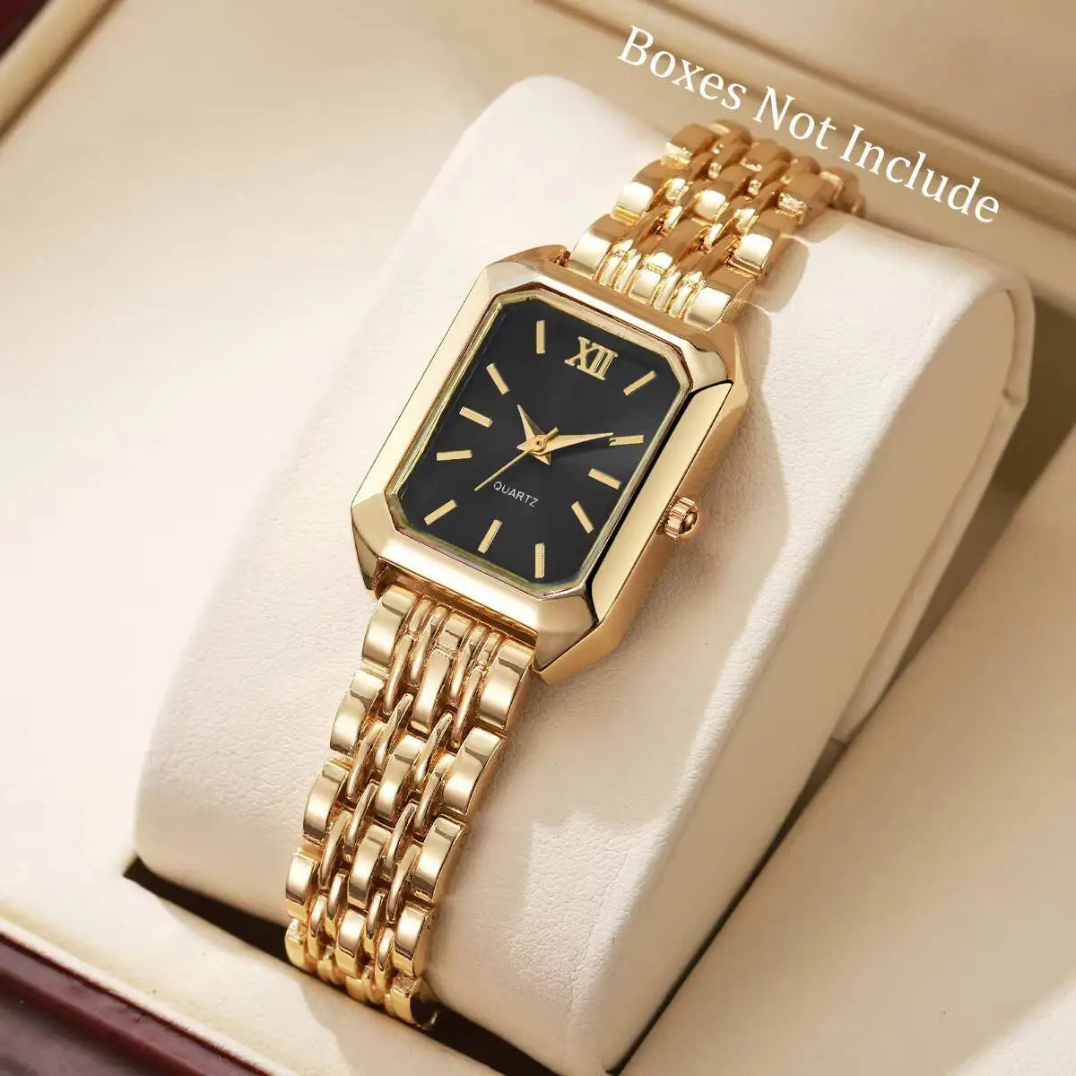 Sleek Numberless Quartz Watch with Compact Round Dial Design
