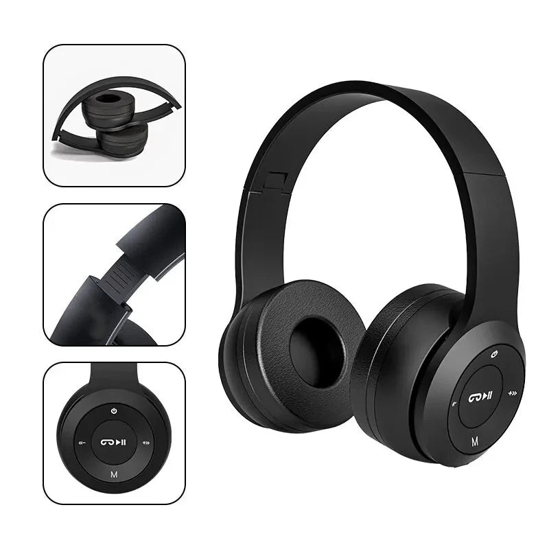Wireless Noise-Canceling Headphones – Deep Bass & All-Day Comfort
