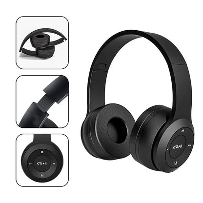 Wireless Noise-Canceling Headphones – Deep Bass & All-Day Comfort