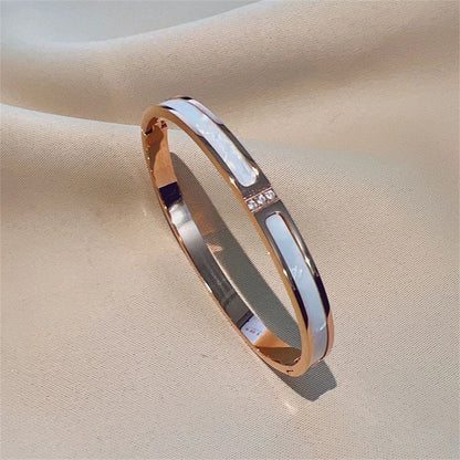 Elegant Stack Bangles Set – Sparkling Fashion Women Bracelet Gift