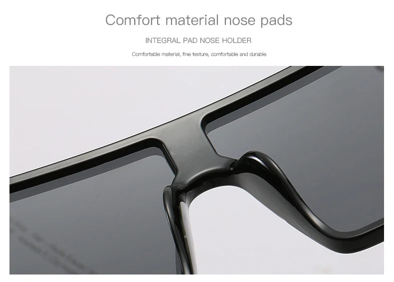 Luxury Oversized Square Sunglasses – Premium UV Protection