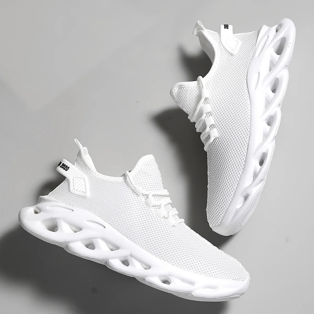 Simple Casual Lace-Up Sneakers with Soft Everyday Comfort Fit