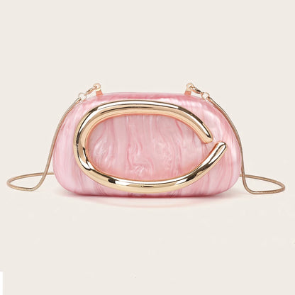 Sophisticated Women’s Clutch Purse – Glamorous Gold-Tone Bag for Special Occasions