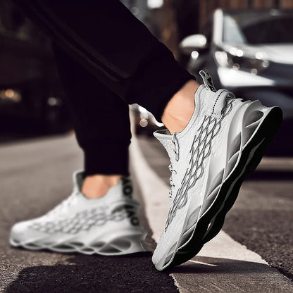 Men’s Breathable Casual Sneakers – Lightweight Fashion Running Shoes