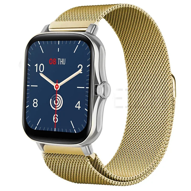 Magnetic Stainless Steel Watch Strap – Quick Fit Adjustable Design