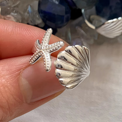 MODERN 925 STERLING SILVER HEART RING