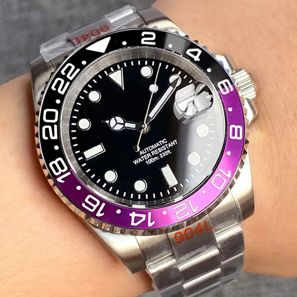 Automatic Diver Watch – Sapphire Crystal & Rotating Bezel Design