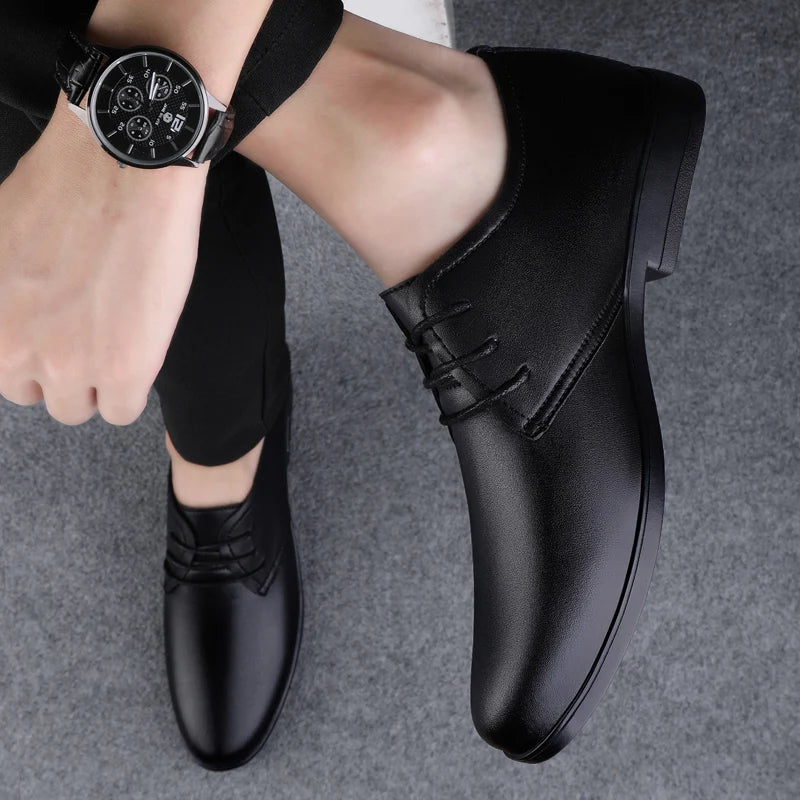 Everyday Office Black Comfort Shoes