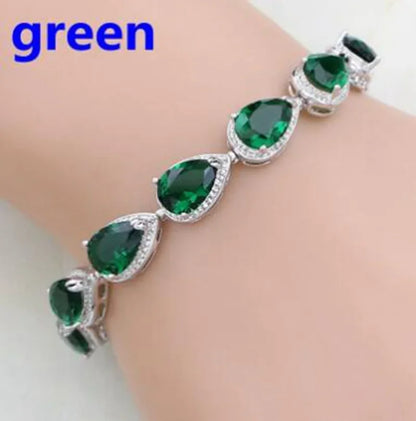 Exquisite Charm Strand Bracelet – Color Crystal Fashion Women Party Jewelry