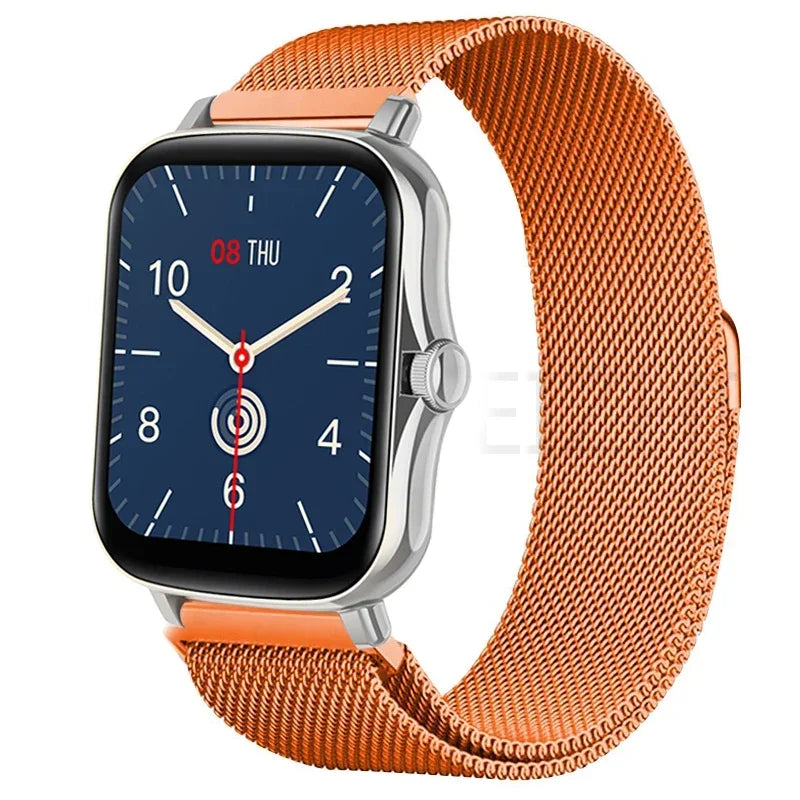 Magnetic Stainless Steel Watch Strap – Quick Fit Adjustable Design