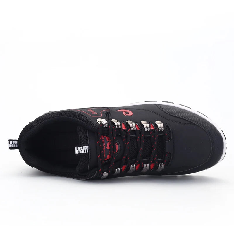 Men’s Classic Leather Casual Shoes – Lightweight Sneakers for Daily Wear