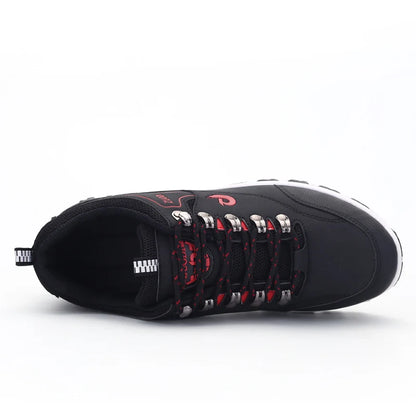 Men’s Classic Leather Casual Shoes – Lightweight Sneakers for Daily Wear