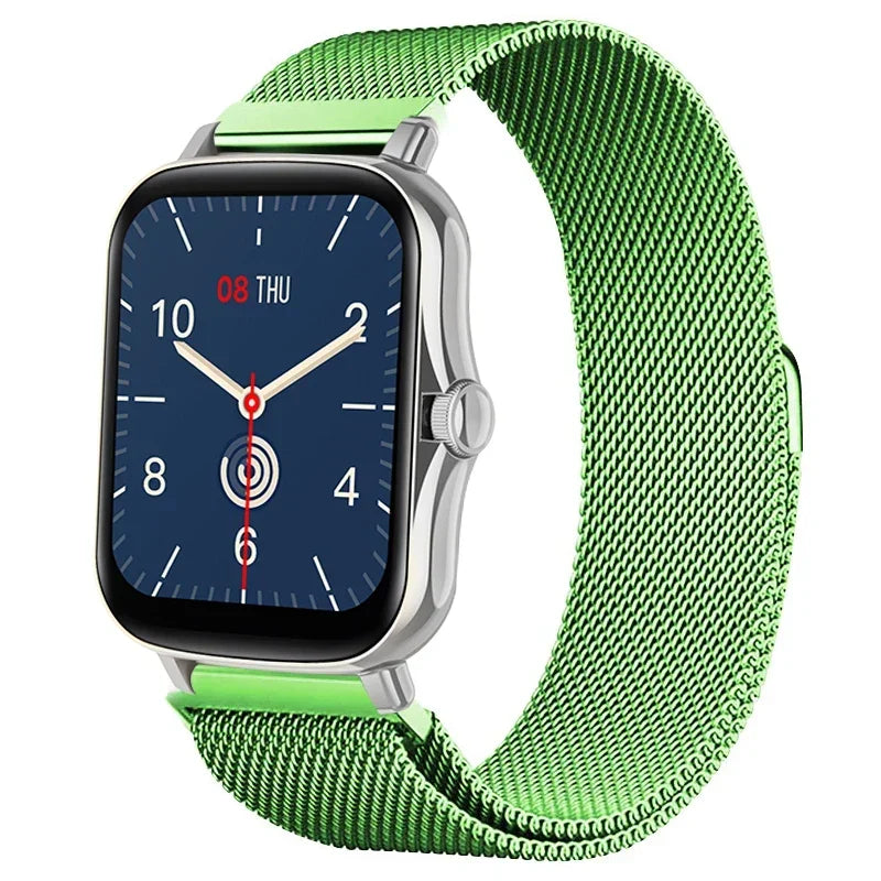 Magnetic Stainless Steel Watch Strap – Quick Fit Adjustable Design