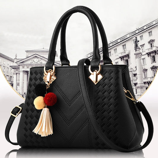 Vintage Leather Tote Bag – Elegant Everyday Women’s Handbag