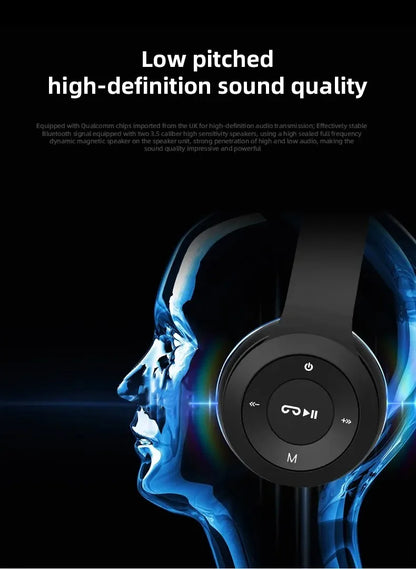 Wireless Noise-Canceling Headphones – Deep Bass & All-Day Comfort