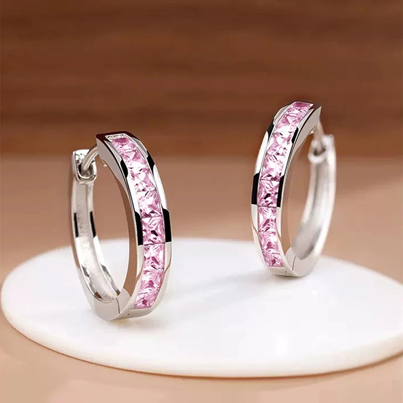 Elegant Everyday Hoop Earrings – Simple Modern Women Jewelry