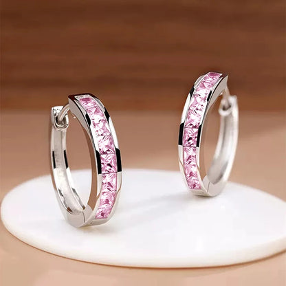 Elegant Everyday Hoop Earrings – Simple Modern Women Jewelry