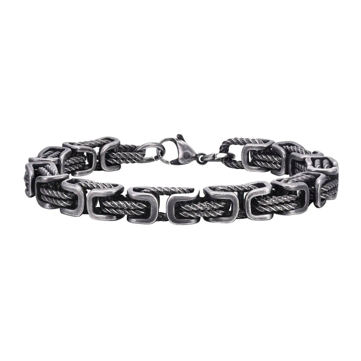 Everyday Stainless Steel Chain Bracelet for Modern Men’s Fashion
