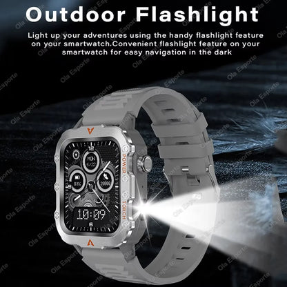 Modern Sports Smartwatch with Bluetooth Calls & Multi Function Display