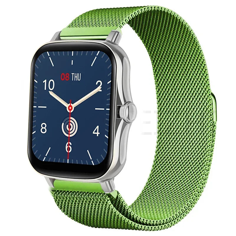 Magnetic Stainless Steel Watch Strap – Quick Fit Adjustable Design
