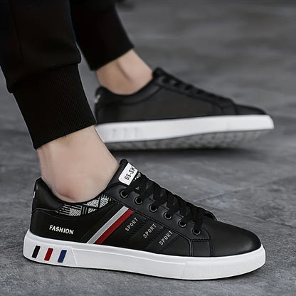 Minimalist White Sneakers – Comfortable Lightweight Shoes for Casual Sports & Skateboarding