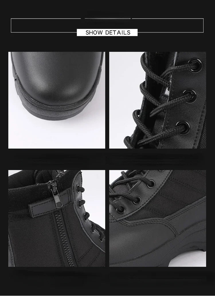 Men’s Outdoor Desert Boots – Anti-Slip Ankle Work & Hiking Shoes