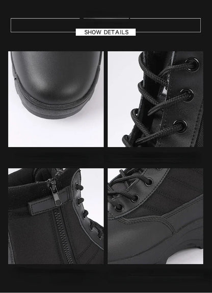 Men’s Outdoor Desert Boots – Anti-Slip Ankle Work & Hiking Shoes