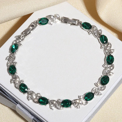 Exquisite Charm Strand Bracelet – Color Crystal Fashion Women Party Jewelry
