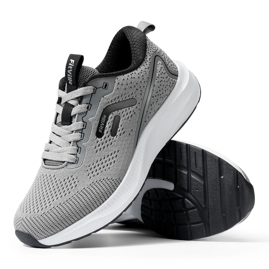 Men’s Wide Fit Running Shoes – Breathable Lightweight Athletic Sneakers