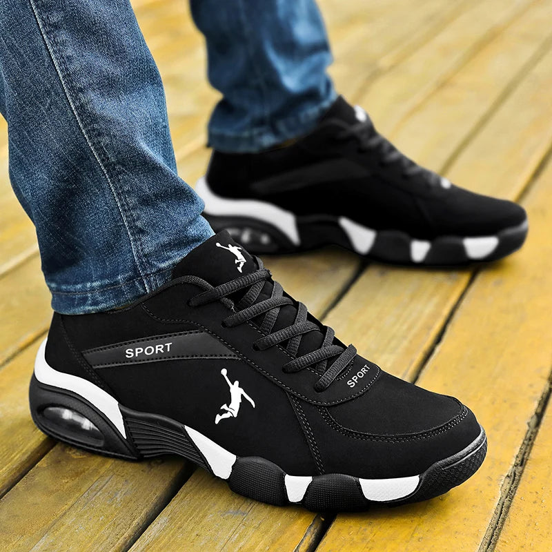 Men’s Modern Running Sneakers – Lightweight Breathable Shoes for Active Days