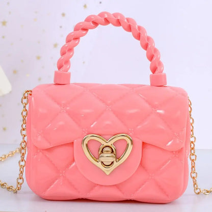 Cute Heart-Shaped Mini Shoulder Bag