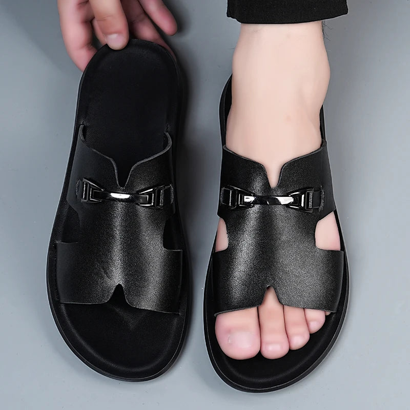 Premium Anti-Slip Summer Slippers with Modern Casual Design