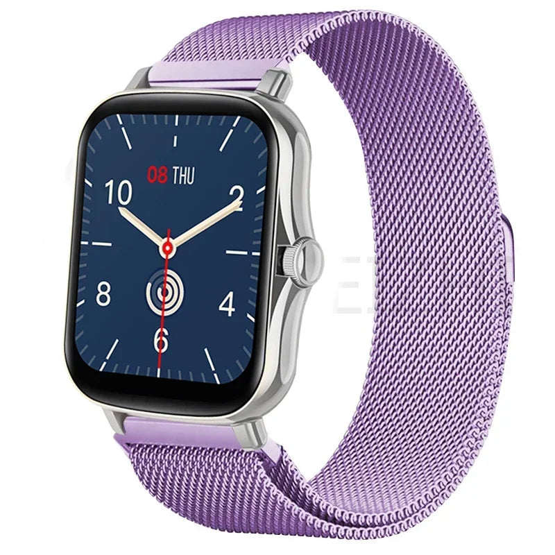 Magnetic Stainless Steel Watch Strap – Quick Fit Adjustable Design