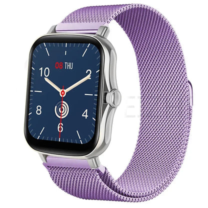 Magnetic Stainless Steel Watch Strap – Quick Fit Adjustable Design