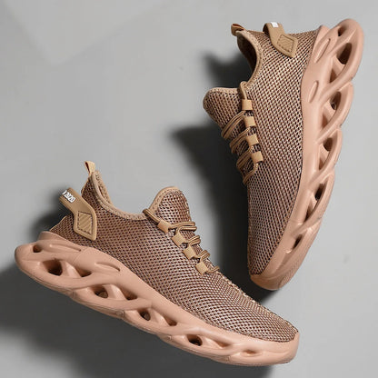 Everyday Lace-Up Sneakers with Simple Comfortable Casual Fit Design