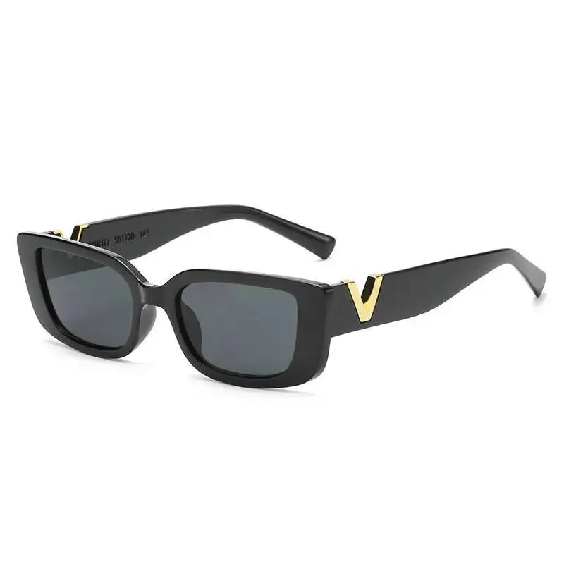 Elegant Retro Designer-Inspired Small Frame Sunglasses for Everyday Style