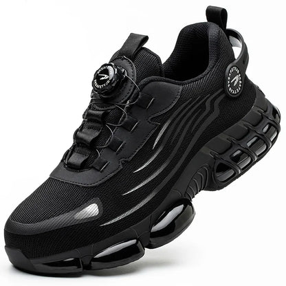 Heavy-Duty Waterproof Work Boots – Steel Toe Anti-Puncture Protection