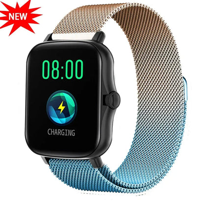 Magnetic Stainless Steel Watch Strap – Quick Fit Adjustable Design