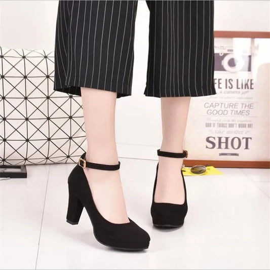 ELEGANT SPRING CHIC PLATFORM PUMPS