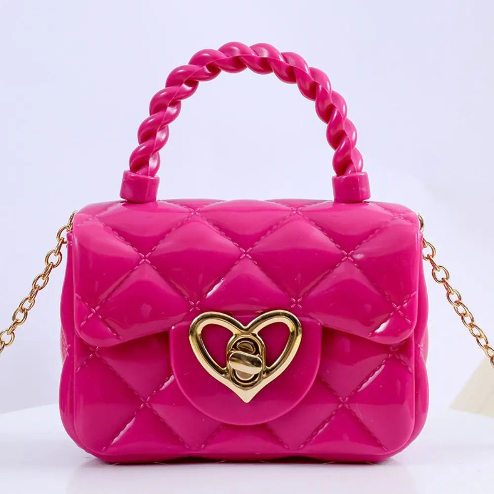Cute Heart-Shaped Mini Shoulder Bag