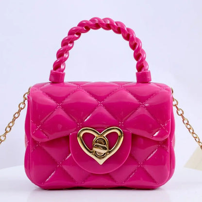 Cute Heart-Shaped Mini Shoulder Bag